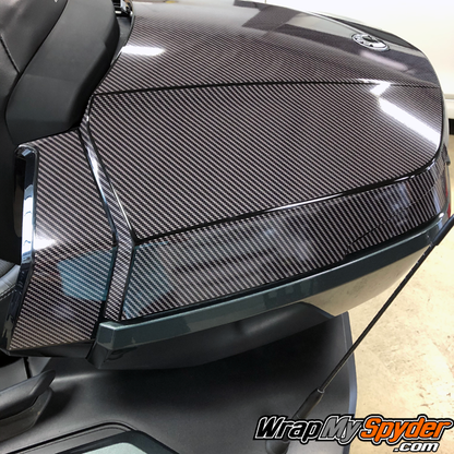 BRP-Can-am-Spyder-Tour-Top-Case-Digital-Carbon-Fiber-pre-cut-scratch-protection-kit