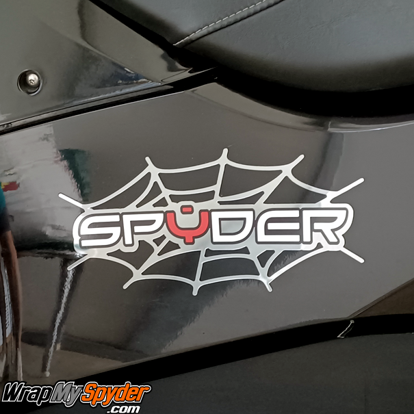 BRP-Can-am-Spyder-chrome-emblem-spyder-center-oval-emblem-for-all-model-Can-am-Spyder-trikes