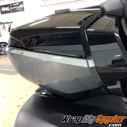 BRP-Can-am-Spyder-Top-Case-Side-bar-in chrome-finish. Fits 2020+ RT Limited and 2017+ F3 Limited models