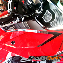 BRP-Can-am Spyder-F3-Limited or Touring PVC-Chrome-Boomerang-and-Console-panels