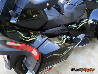 Barbwire Lightning Gold Side panels