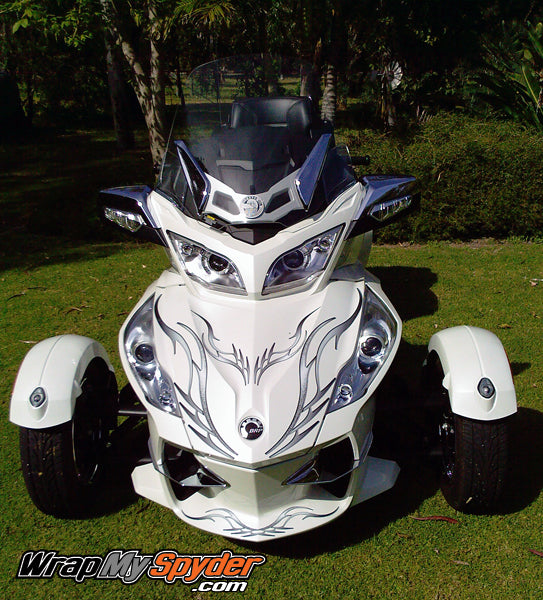 Barbwire 101 Gray mounted on Pearl White RT