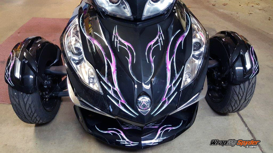 Barbwire Lightning Pink front