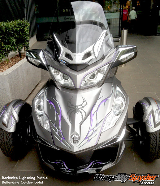 Barbwire Lightning Purple BRP Spyder graphics ki