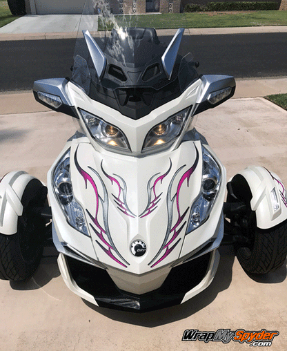 Barbwire-Pink Spyder graphics kit