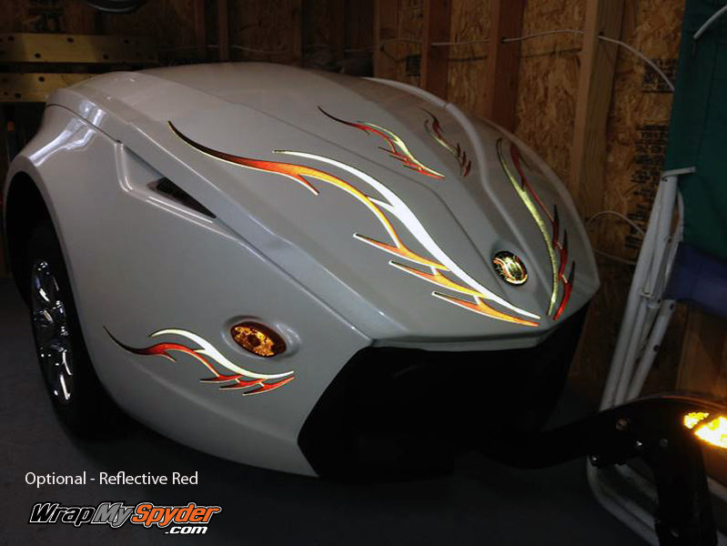 RT 622 Barbwire Red Reflective kit
