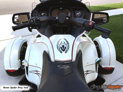 Barbwire Red lightning Boren spider earth tone