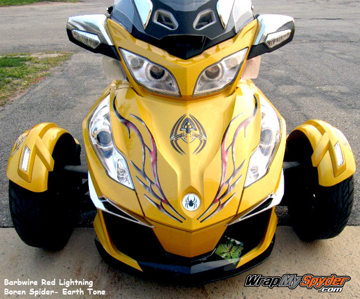 Barbwire Red lightning fornt