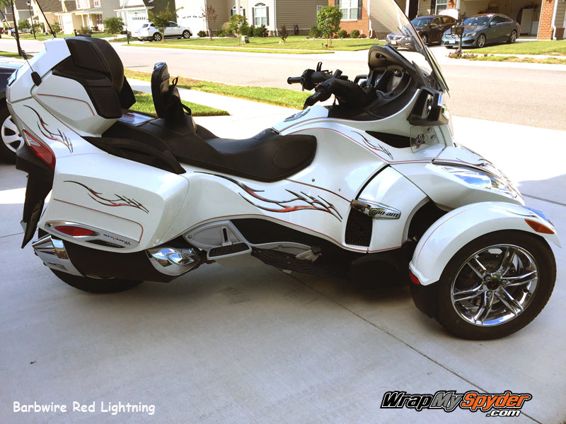 Barbwire Red lightning side