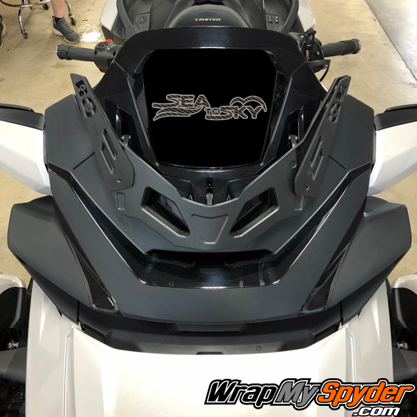 Sea to Sky Option 1 Behind Windshield Image text for 2020-2024 Spyder RT