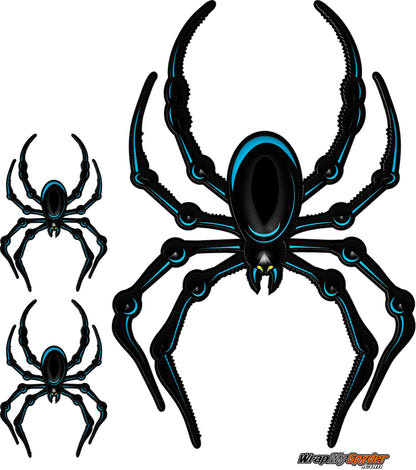 Blue Bellerdine spider graphics kit