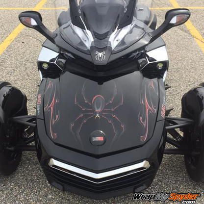 Bellerdine Black -Red with Ghost kit