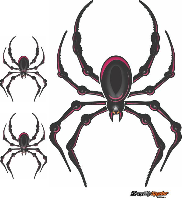 Lady Bellerdine Pink Spider