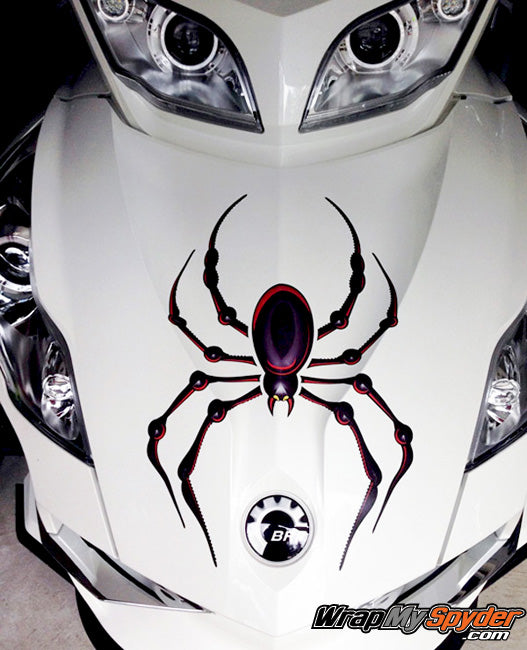 Bellerdine Spider in Black- red combo