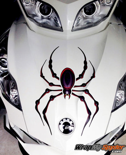 Bellerdine Spider in Black- red combo