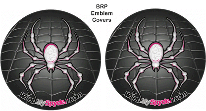 Bellerdine-White-Pink emblem covers