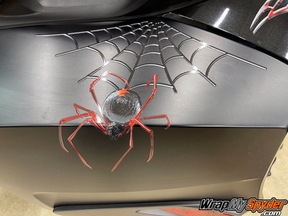 Black-Widow-Crawler-Red-Legs-kit-getting-creative-on-2010-2019-Spyder-RT-saddlebags