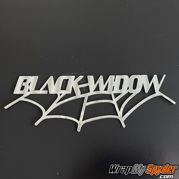 Black-Widow-chrome-emblem-for-Can-am-Spyders-all-models