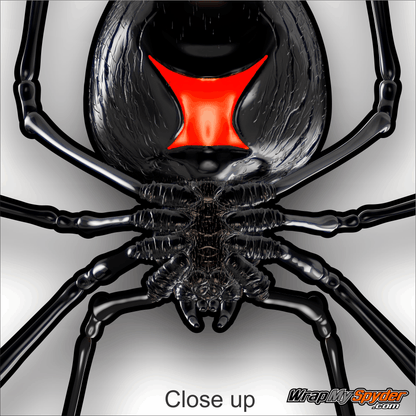 Black Widow creeper high definition decal kit for Can-am Spyders