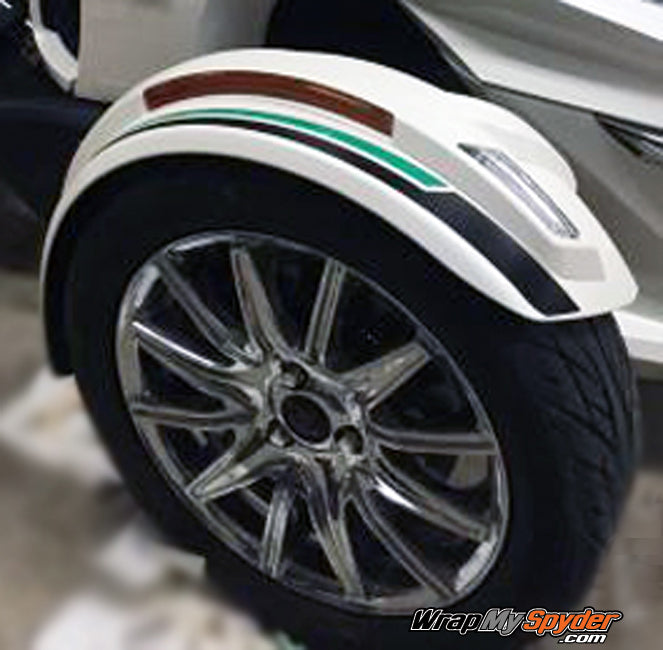 New Style Fenders Racing Stripe Kit - Break Stripe