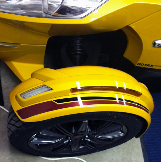 New Style Fenders Racing Stripe Kit - Break Stripe
