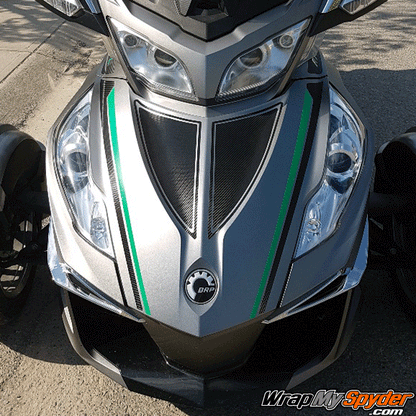 Break-Stripe-Kelly Green-carbon fiber Black