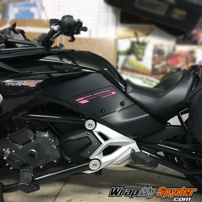 textured carbon fiber with-cutout-pink