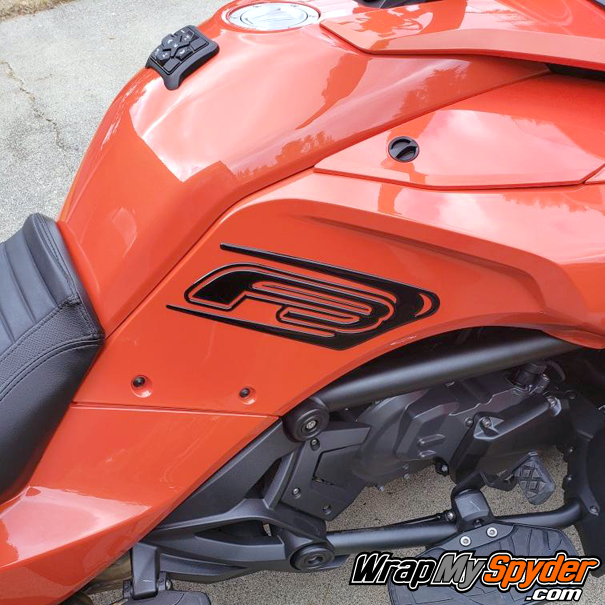 BRP Can-am Spyder F3 Knee Protector 3D Kit