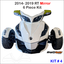 Can-am Spyder 2014-19 RT Limited 6 piece mirror scratch and chip protection Xpel Paint Protection