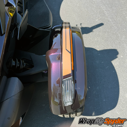 RT/F3 Fender Tops Racing Stripe Kits - Reverse Break - 2019+