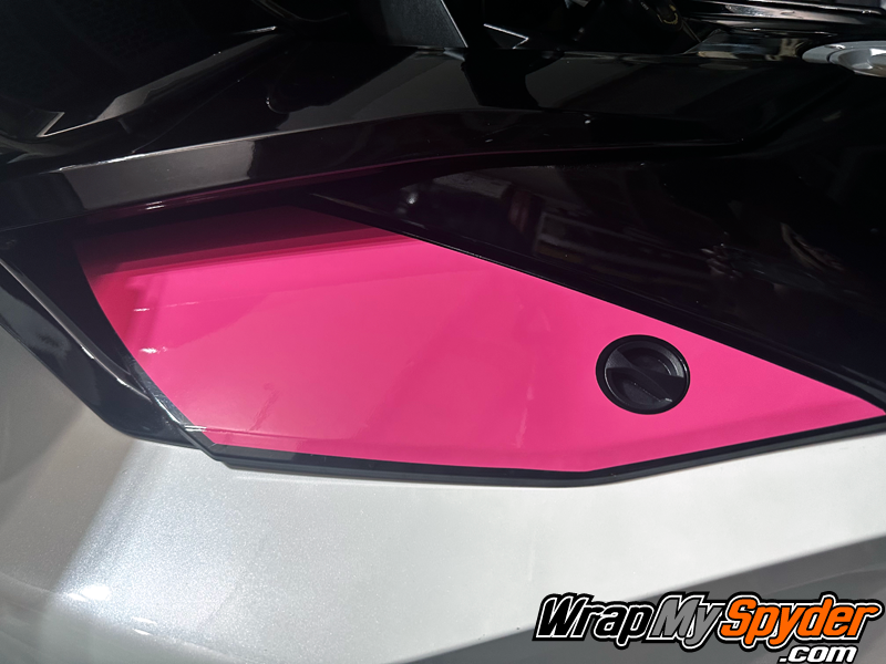 Can-am-Spyder-F3-Access-service-panel-wrap-in-Pink