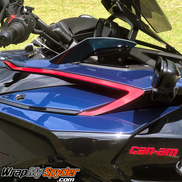 Can-am-Spyder-F3-Boomerang-side-panel-insert-and-Can-am-Text-overly-in-Red
