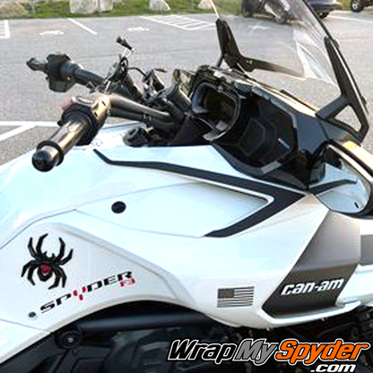 Can-am-Spyder-F3-Boomerang-side-panel-insert-in-matte-Black