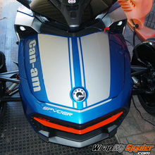 Can-am-Spyder-F3-Daytona--Can-am-Text---Spyder-text-Silver-metallic. Sold separately