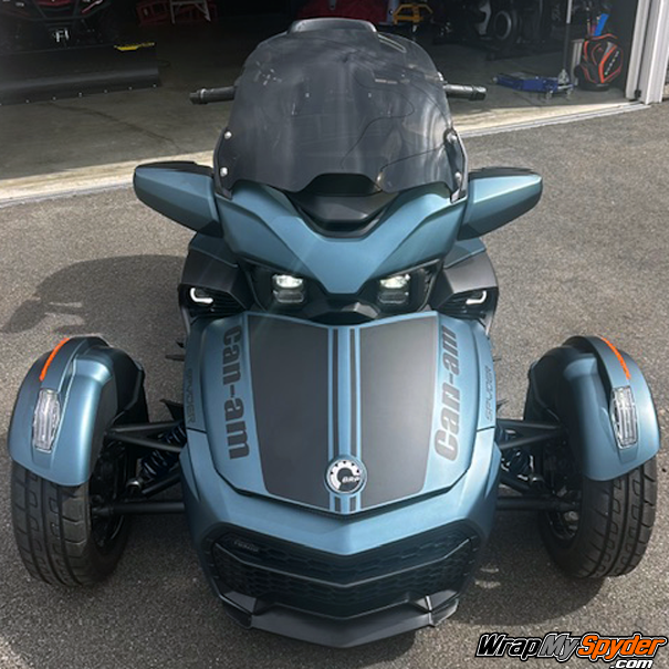 F3 Frunk Racing Stripe Kit - Daytona – WrapMySpyder