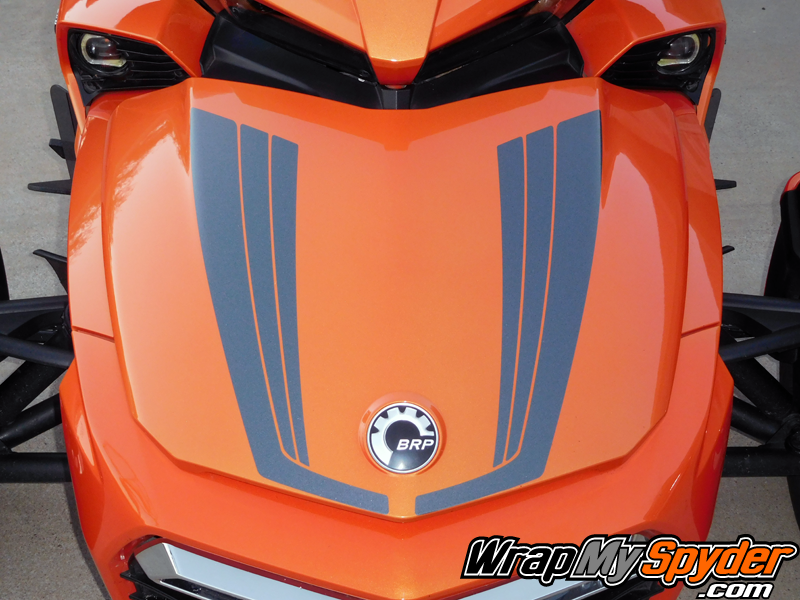 Can-am-Spyder-F3--Frunk-racing-stripe--Tri-Wing-in-Charcoal-Metallic