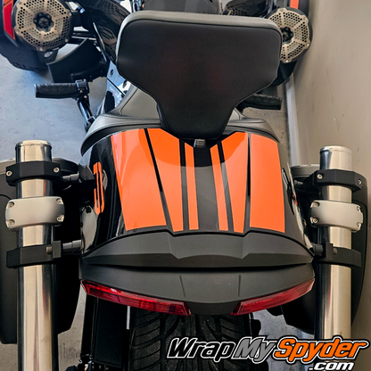 Can-am-Spyder-F3-Mono-Seat-Cowl-Daytona-style-in-gloss-Orange