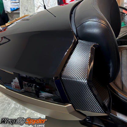 Can-am-Spyder-F3---RT-Limited-Speaker-panel-insert-Carbon-Fiber-Textured-Black