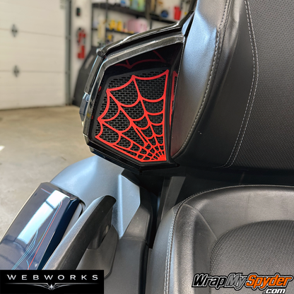 F3-L / RT-L Rear Top Case Grill Web Set