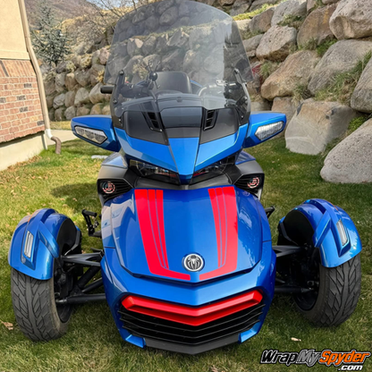 F3 Frunk Racing Stripe Kit- Tri Wing