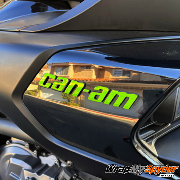 Can-am-Spyder-F3-Side-Panel-Text-Lime-Green