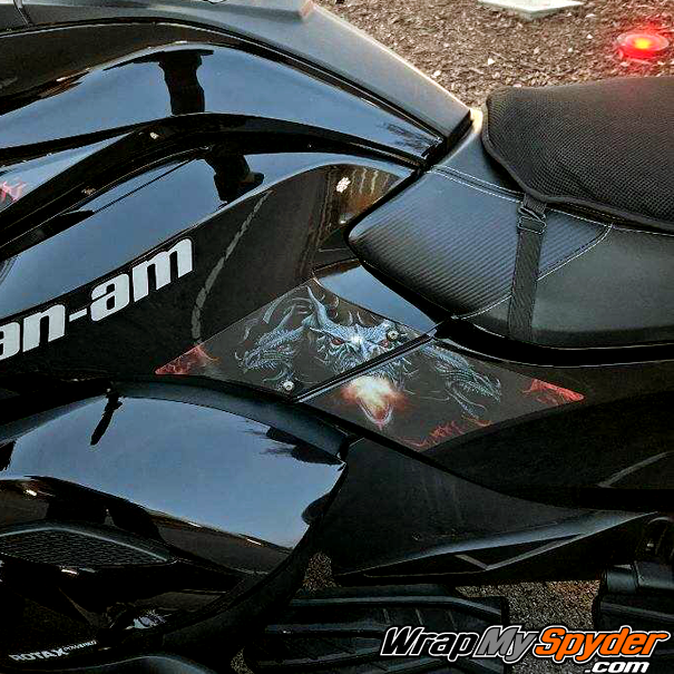 Can-am-Spyder-RS,-GS,-RSS,-ST--Dragon-wrap-kit-Knee-Panels