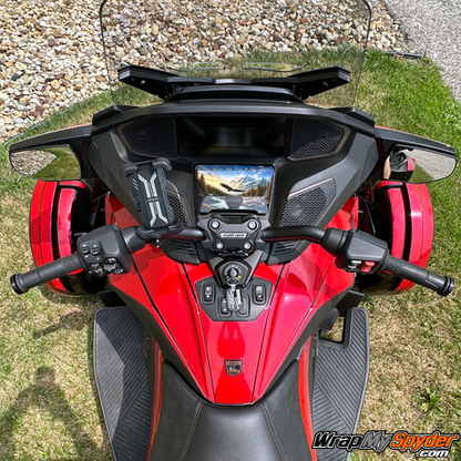 Can-am Spyder RT Complete Body Wrap kit with custom  glove box.