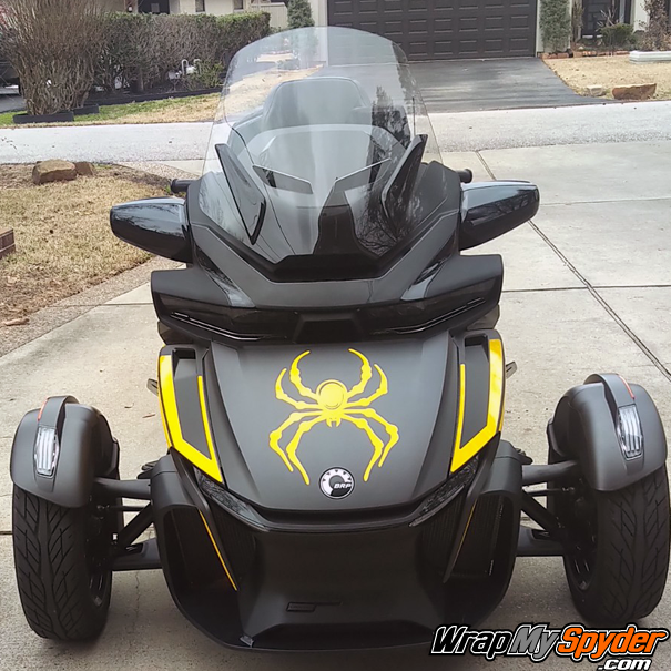 Can-am-Spyder-RT-Limited-2020-2024 Intake accent kit with Bellerdine solid spider