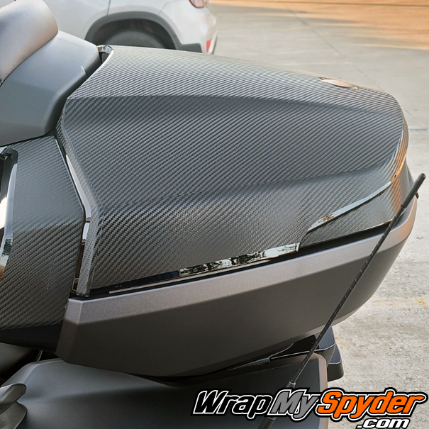 Can-am-Spyder-RT-Limited-Textured-Carbon-Fiber-Black-Top-Case-wrap-protection-kit