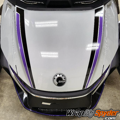 Can-am-Spyder-RT-RT-Limited-2020-2023+-Racing-Stripe-kit-Break-Stripe-Edge-Purple-Met-Gloss-Black-combo