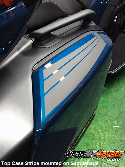 Can-am-Spyder-RT- 2020+ Tri-wing-top-case-stripe-mounted-on-side-saddle-bags