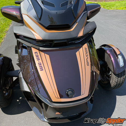 RT Frunk Racing Stripe Kit - Tri Wing - 2020+