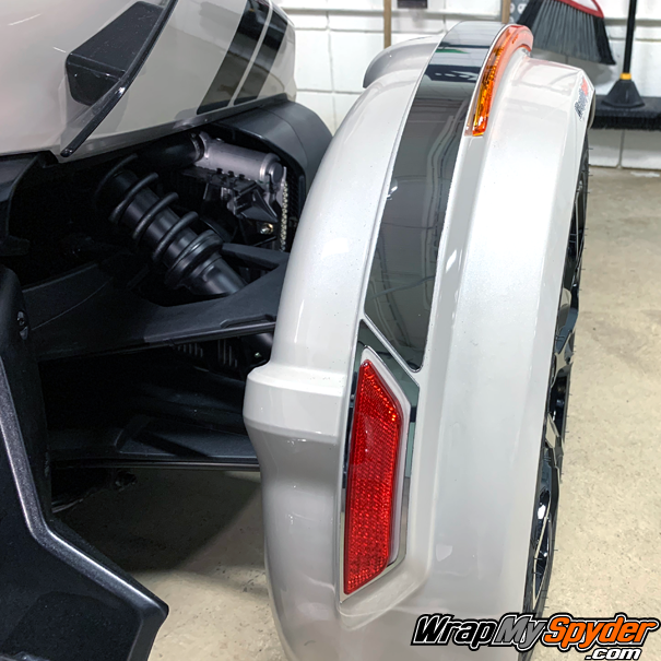 Canam-Spyder--Chrome-accent-Fender-Tops-kit-fo-2019+--Spyder-RT-F3-Models