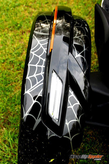 Charcoal new style fender webs